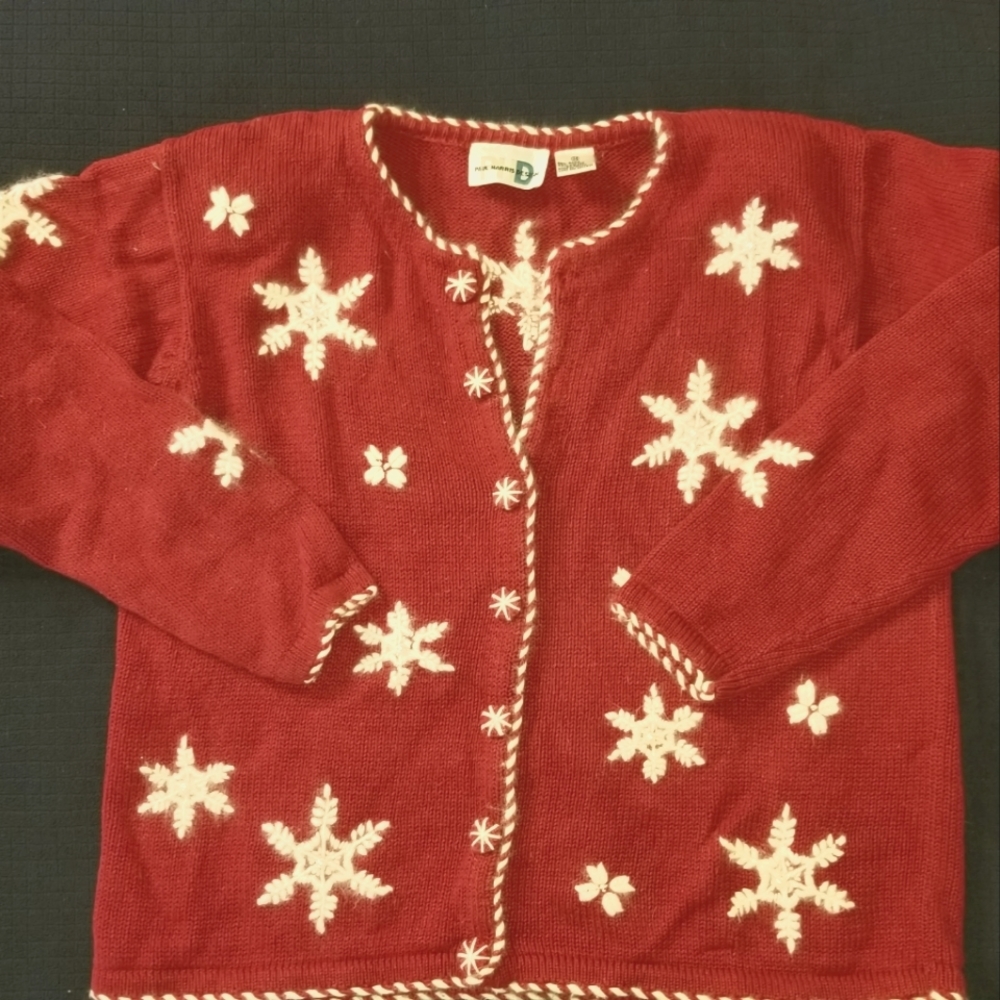 Paul Harris vintage red sweater Women's Medium